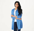 Open Front Hooded Cardigan K75020