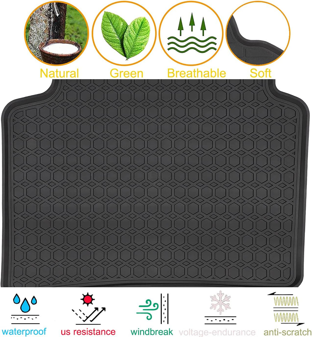 All Weather Rubber Floor Mats & Cargo Liners Set J645108