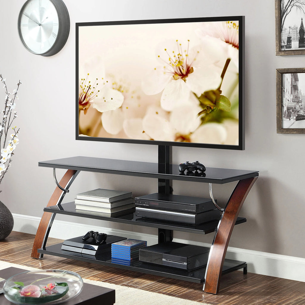 Brown Cherry TV Stand V5869