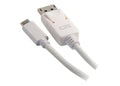 12ft USB C to DisplayPort 4K Cable White B10110