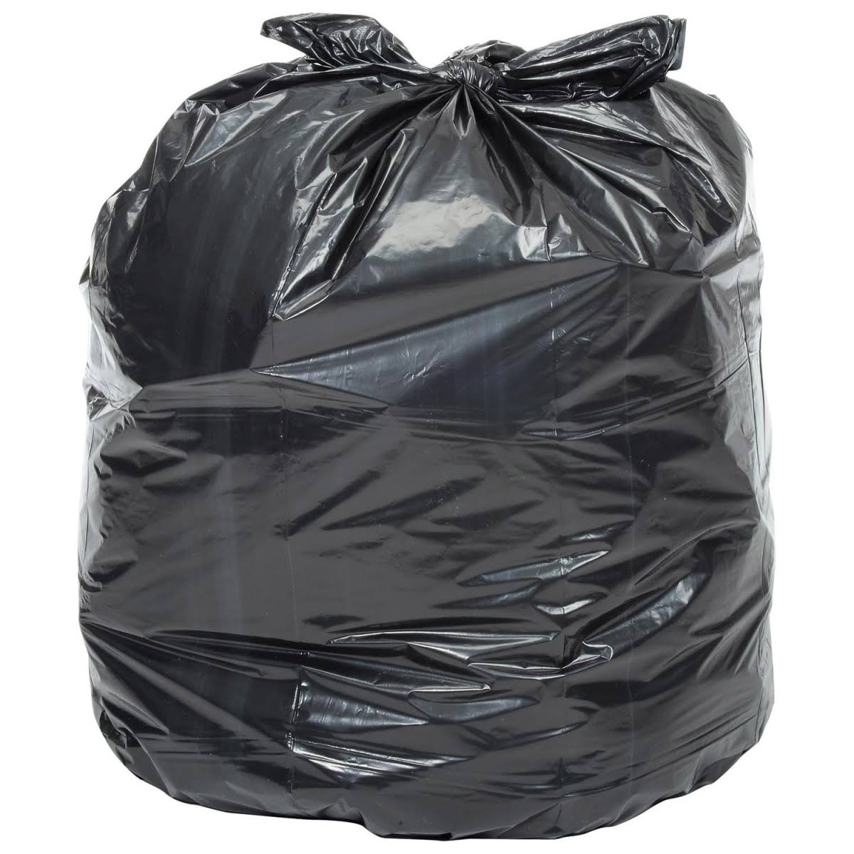 Black 45-55 Gal 2.5 Mil Trash Bags X676952
