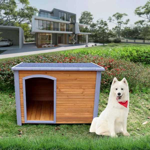 Large Wooden Dog House I340764