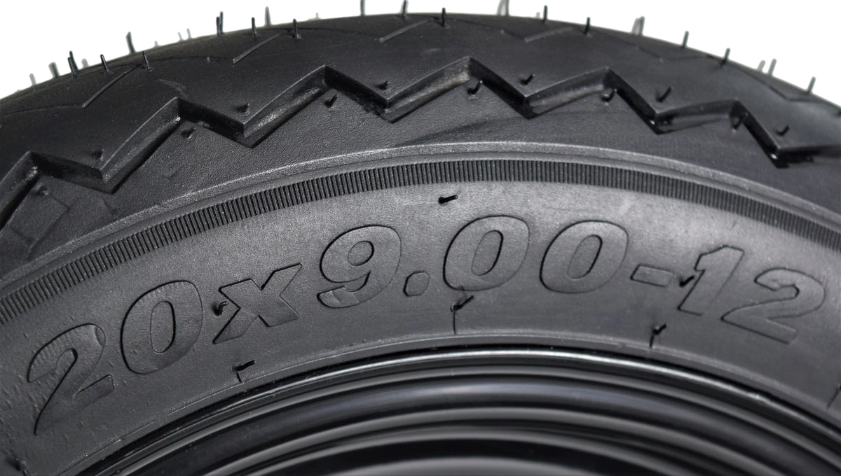 20x9-12 6 Ply Tubeless Golf Cart Turf Tires 2 Pack T838