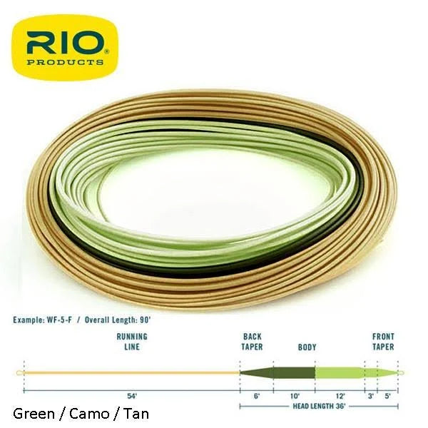 WF5F Camo Fly Line E714167