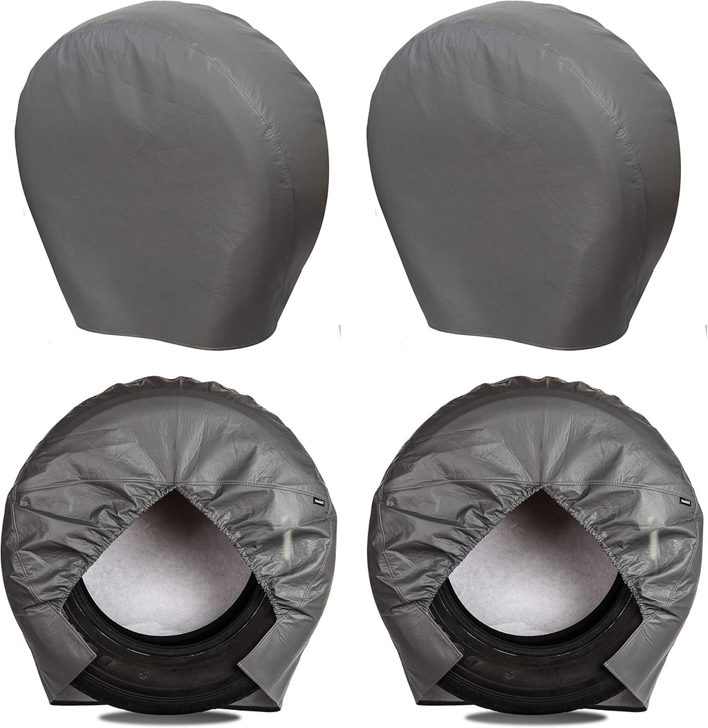 Tough Tire Covers for RV Wheel 4 Pack Black T97553