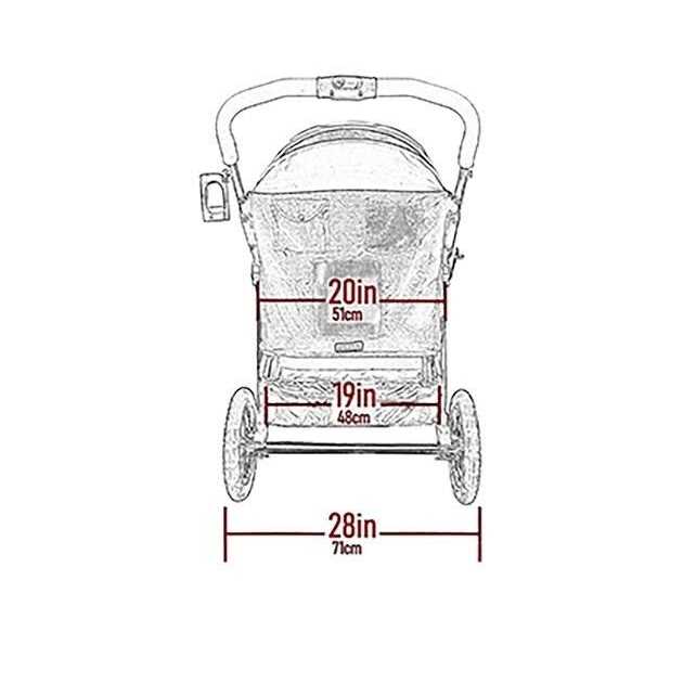 Double Pet Stroller J83381