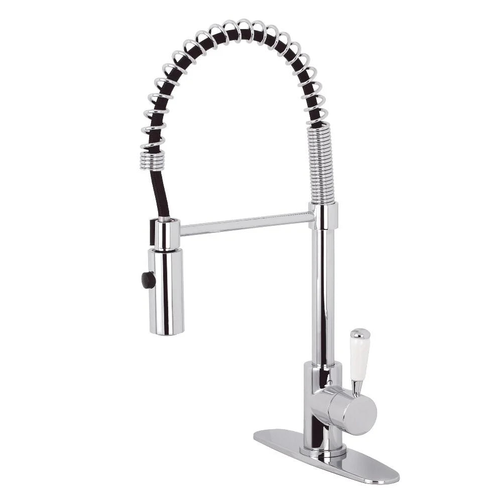 Polished Chrome Pull-Down Sprayer Kitchen Faucet C5553