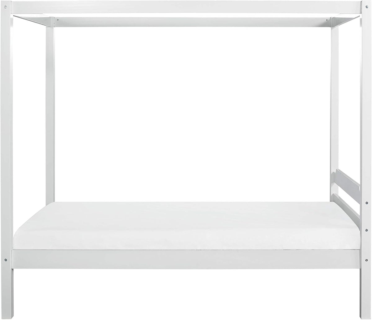 Wood Twin Size Canopy Bed D936168