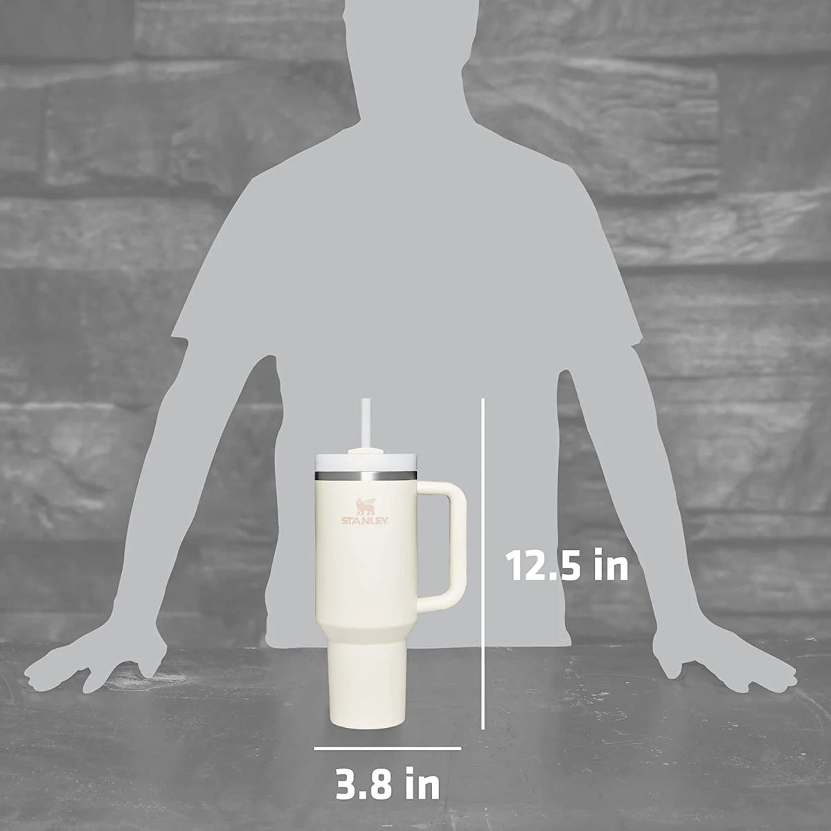 40 oz Stainless Steel Vacuum Insulated Tumbler with Lid and Straw Z938