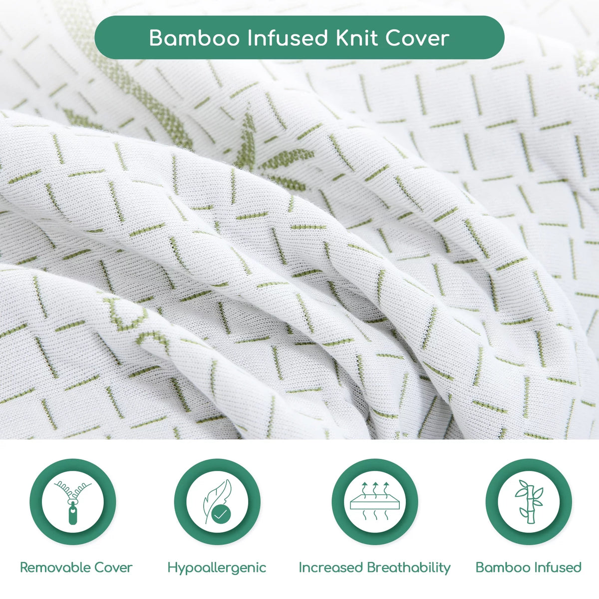 6 inch King Memory Foam Mattress R76178