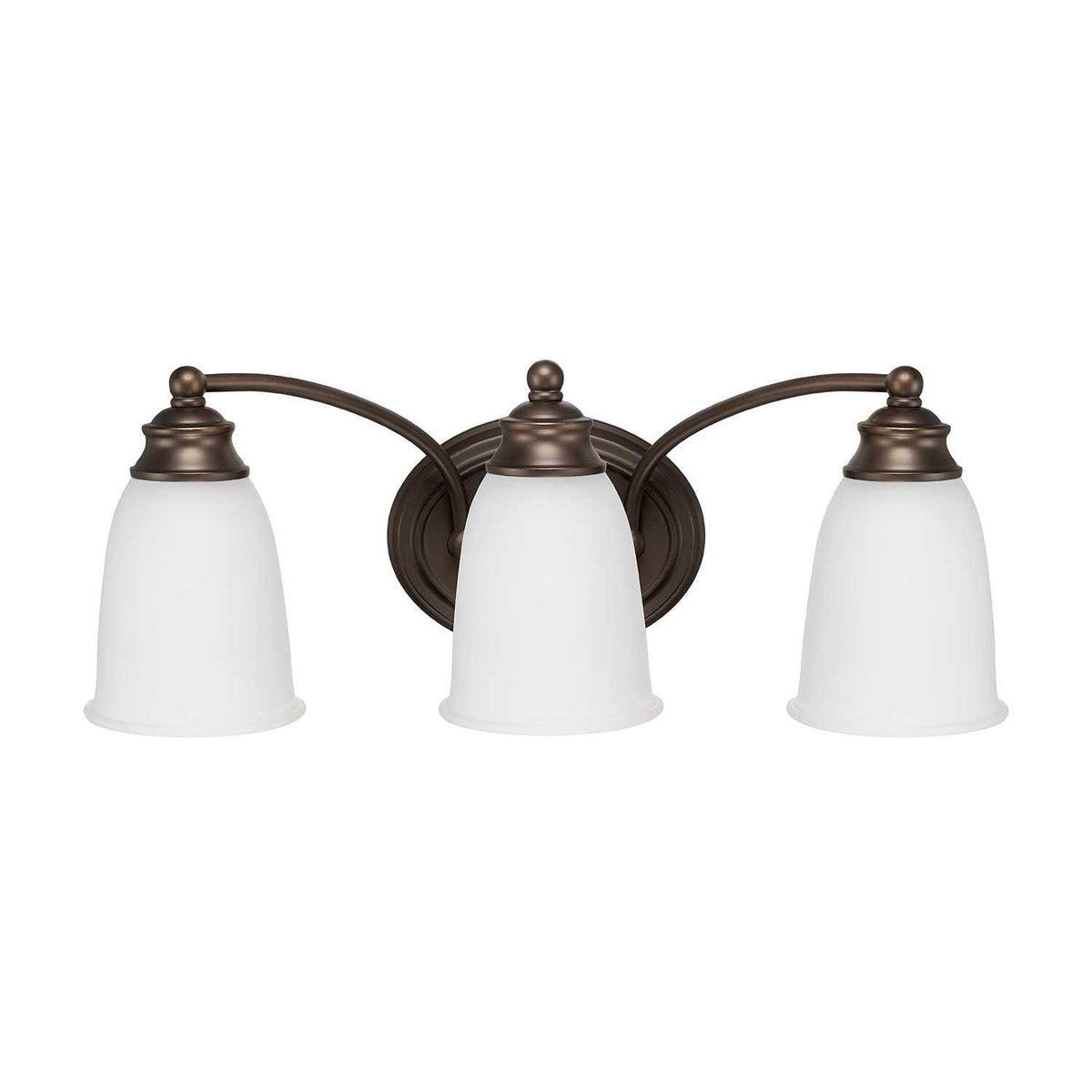 3 Light Burnished Bronze Vanity J84306