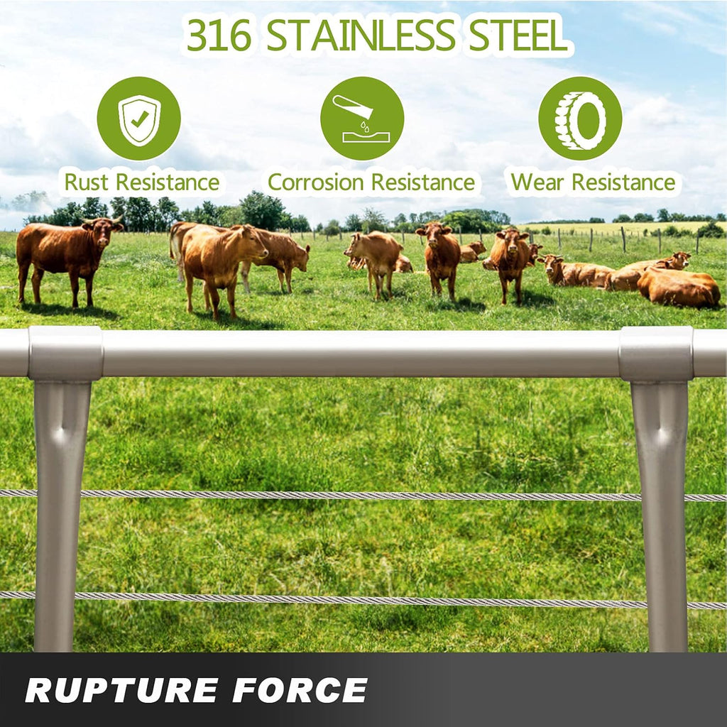 500FT 1/8 T316 Stainless Steel Cable Z971