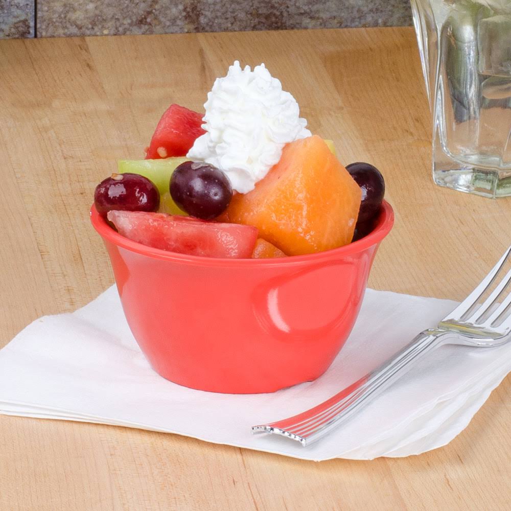 7 oz. Orange Smooth Melamine Bouillon Cup W451