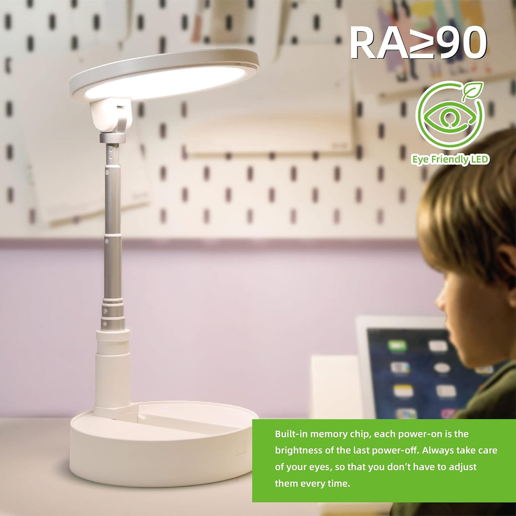 Table Lamp, Telescopic, Foldable, 5 Brightness, 3 Color Mode C909