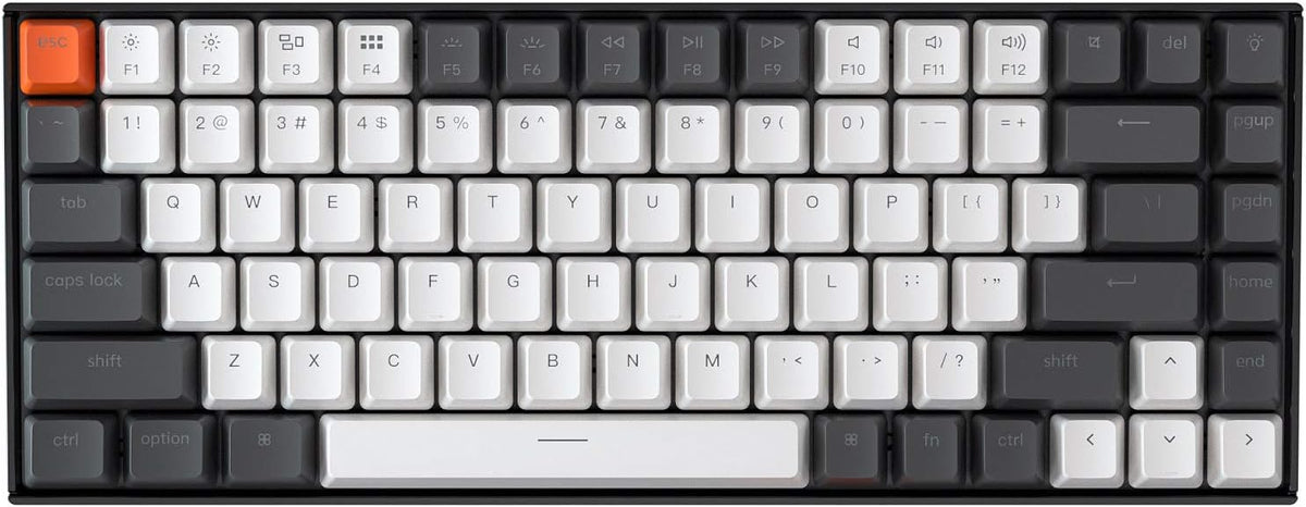 75% Layout 84 Keys Hot-swappable Bluetooth Wireless/USB Wired Mechanical Keyboard B656