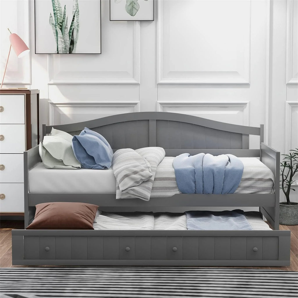 Wood Daybed with Trundle E259553