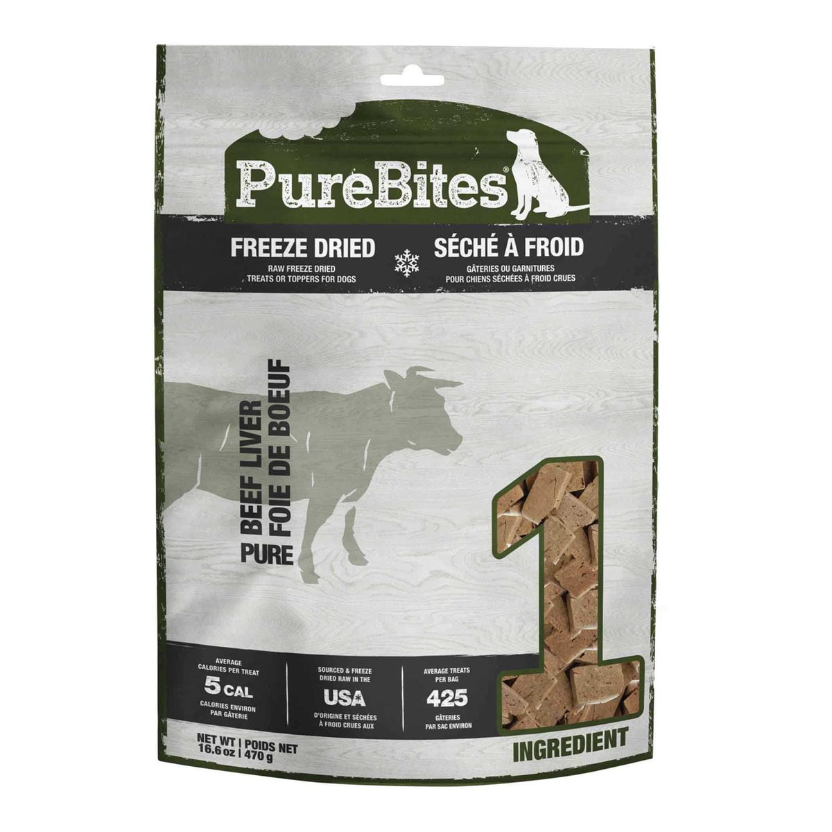 Beef Liver Freeze Dried Dog Treats Q828