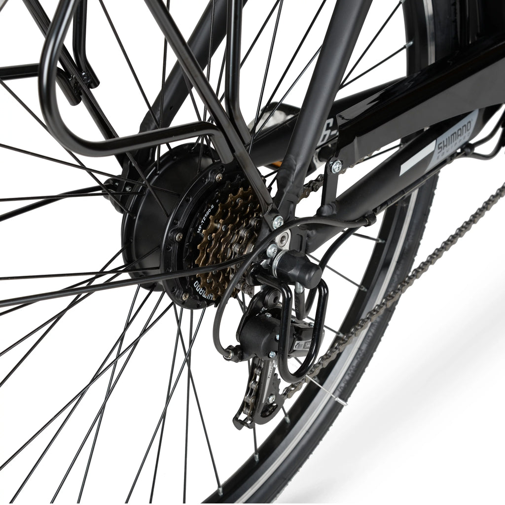 36V 250W Blue Electric Commuter Bike U656