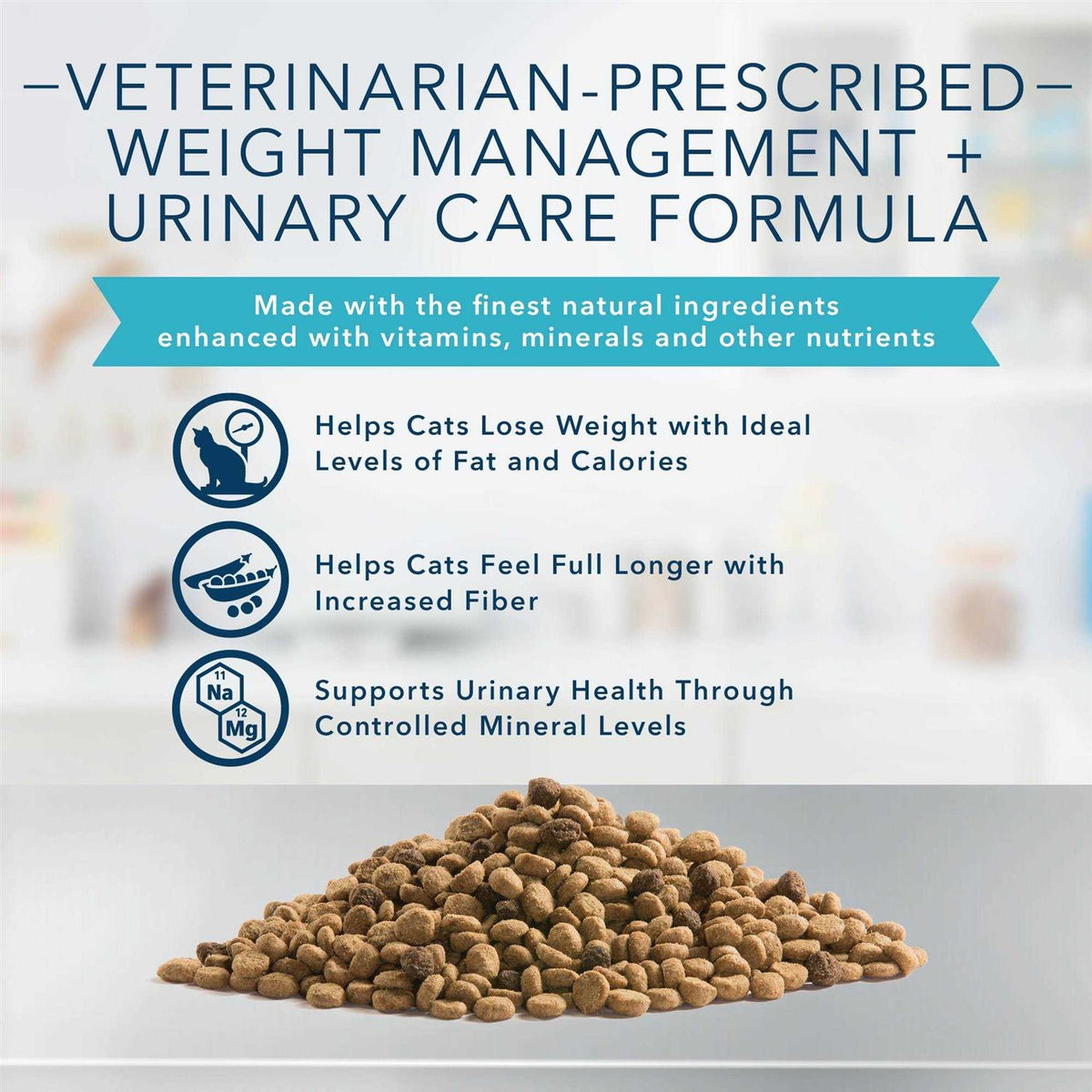 Weight Management Urinary Care Dry Cat Food O3123