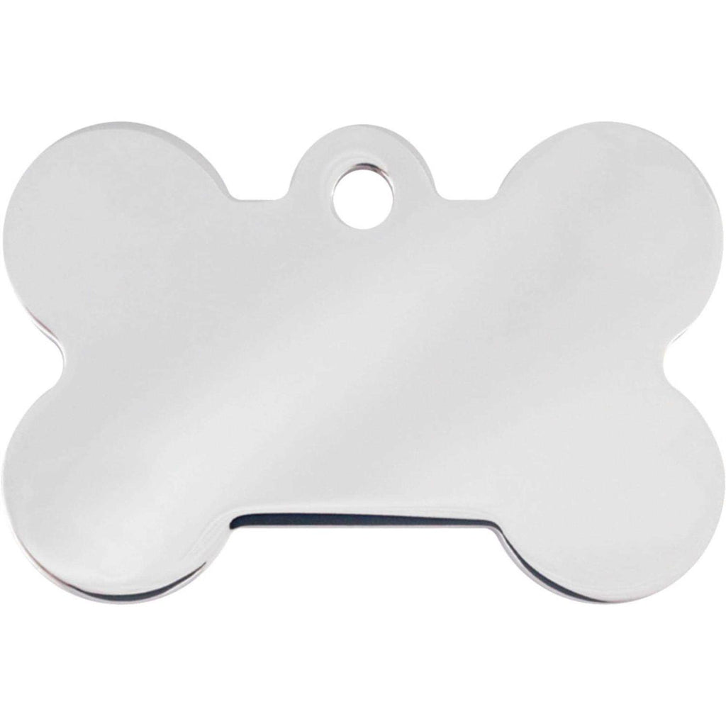 Dog Tag with Crown and Crystals B785