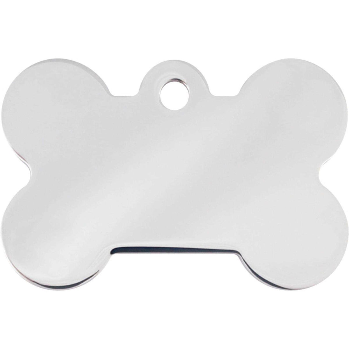 Dog Tag with Crown and Crystals B785