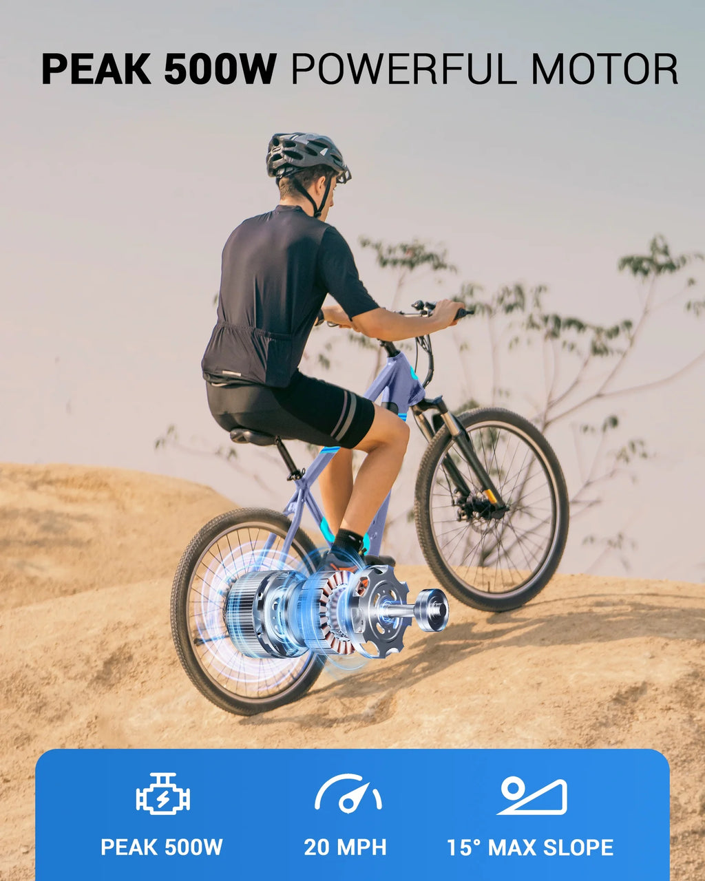 350W 26 Electric Mountain Bike with 36V Removable Battery N4298