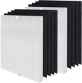 3 Packs True HEPA Replacement Filter A with 9 Activated Carbon Pre-Filters V876