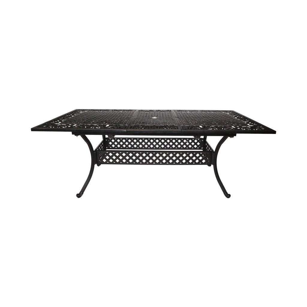 Cast Aluminum Expandable Outdoor Dining Table L77273