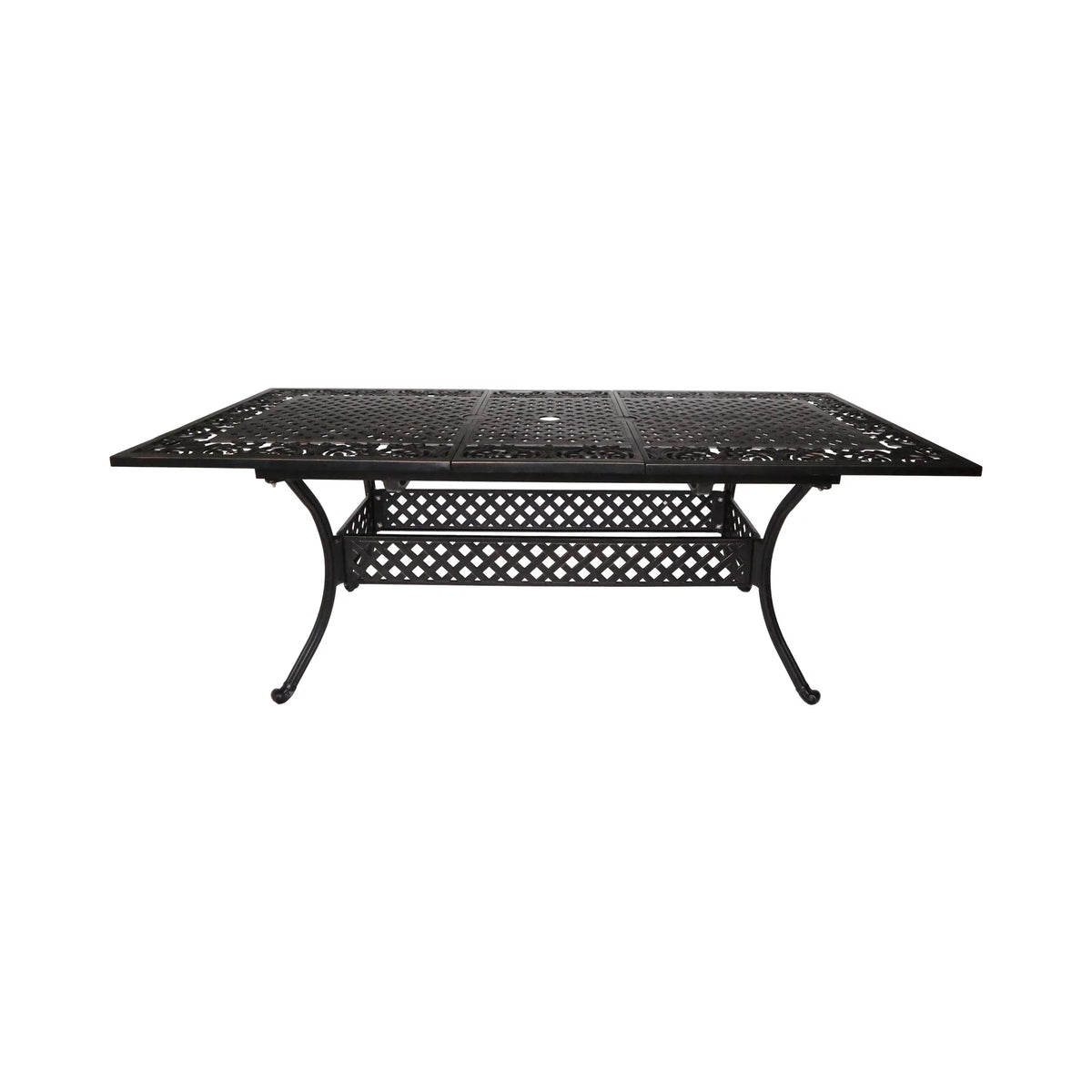 Cast Aluminum Expandable Outdoor Dining Table L77273
