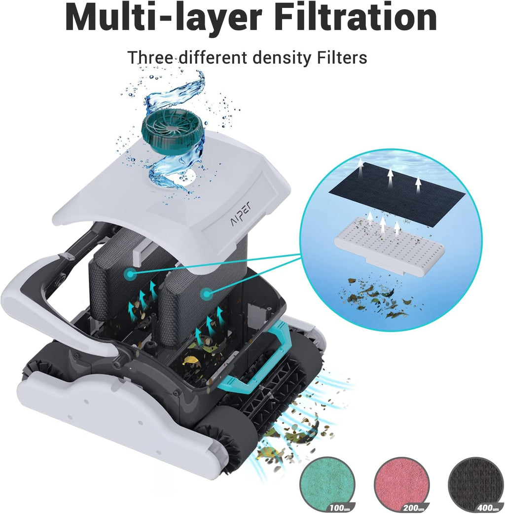 Automatic Robotic Pool Cleaner D1828