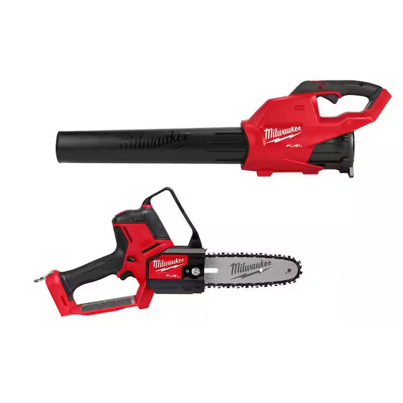 18V Lithium-Ion Brushless Cordless Handheld Blower and Pruning Saw 2-Tool L512472