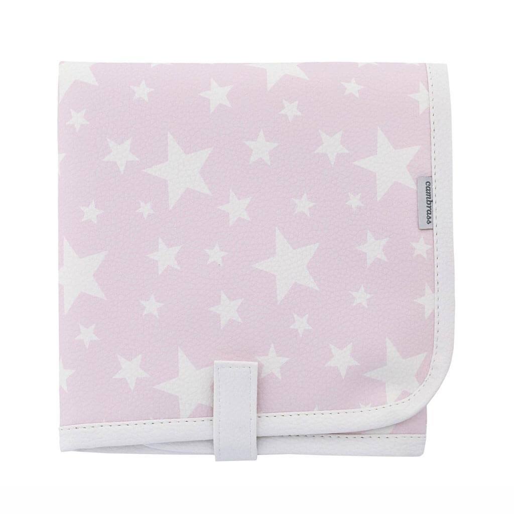 Pink Stars Nappy Changing Pad U919