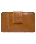Cognac Medium Clutch Wallet X91350