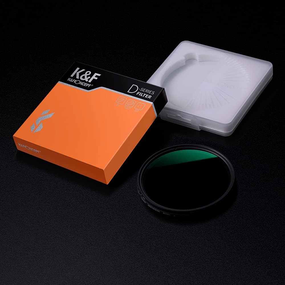 77mm Variable Neutral Density Filter ND8-ND2000 Adjustable with Multi-Layer Coatings K14325