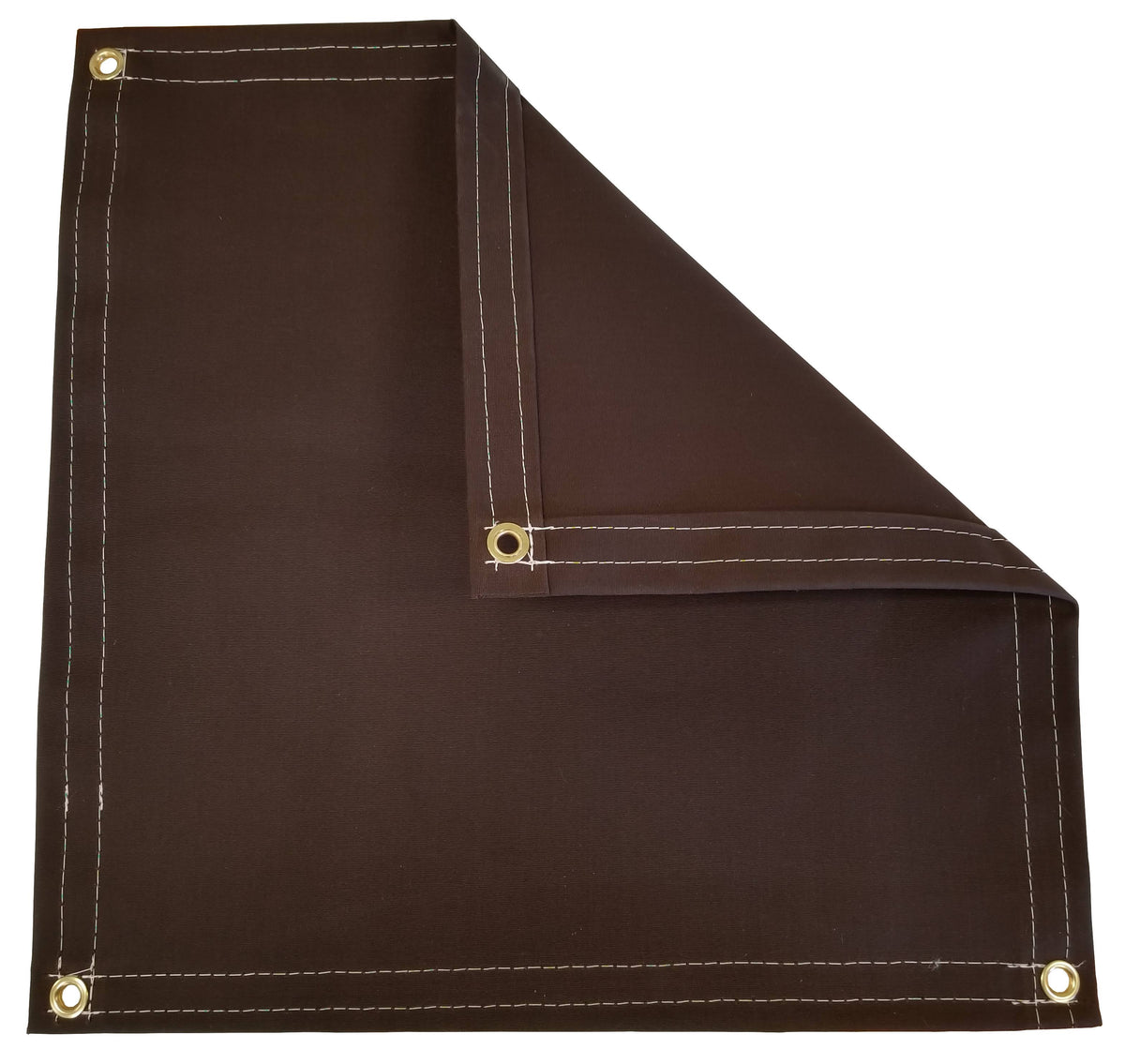 Brown Polyester Canvas Tarp G9224