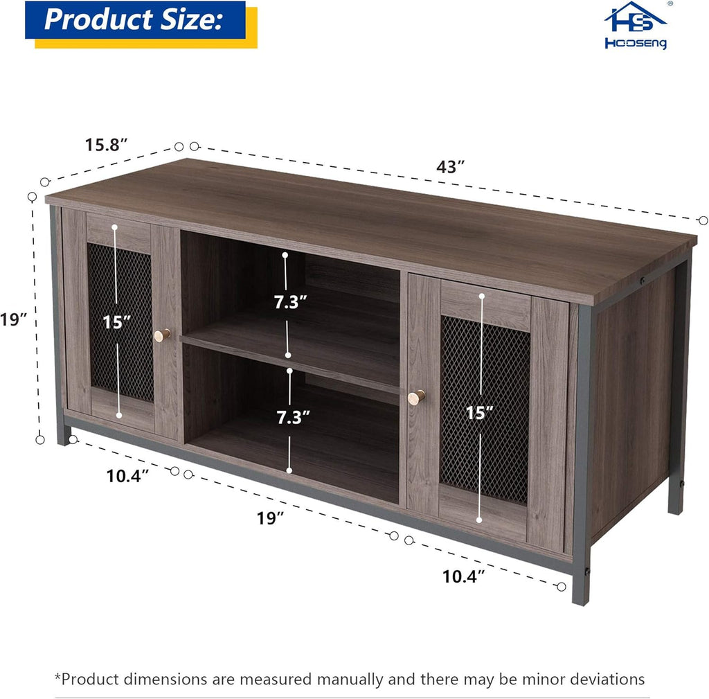 46 inch Entertainment Center Stand with Storage A535525