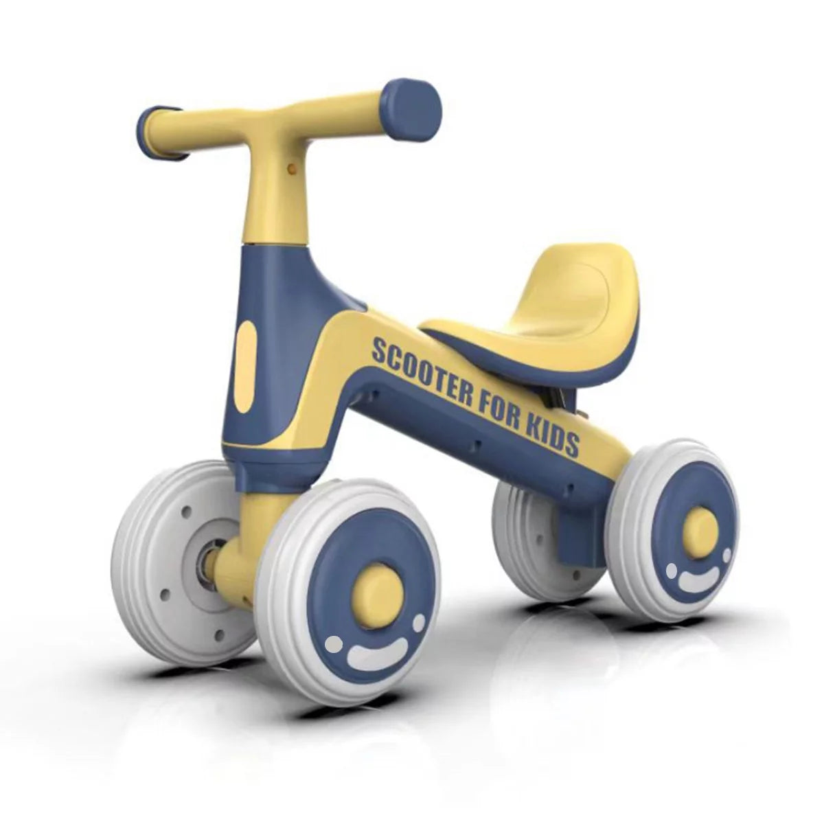 Blue 4 Wheels Toddler Balance Bike K67609