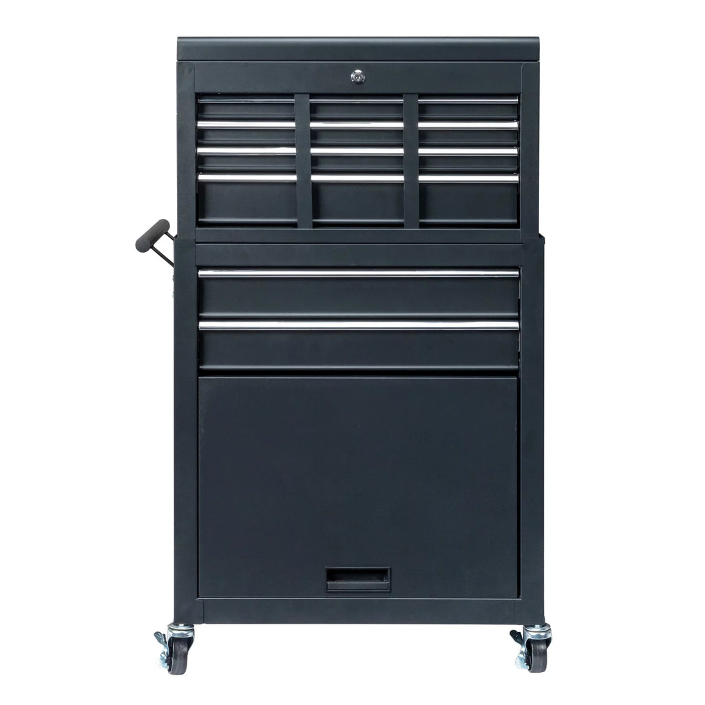 2 in 1 Rolling Tool Chest Storage Cabinet with 6 Drawers G93124