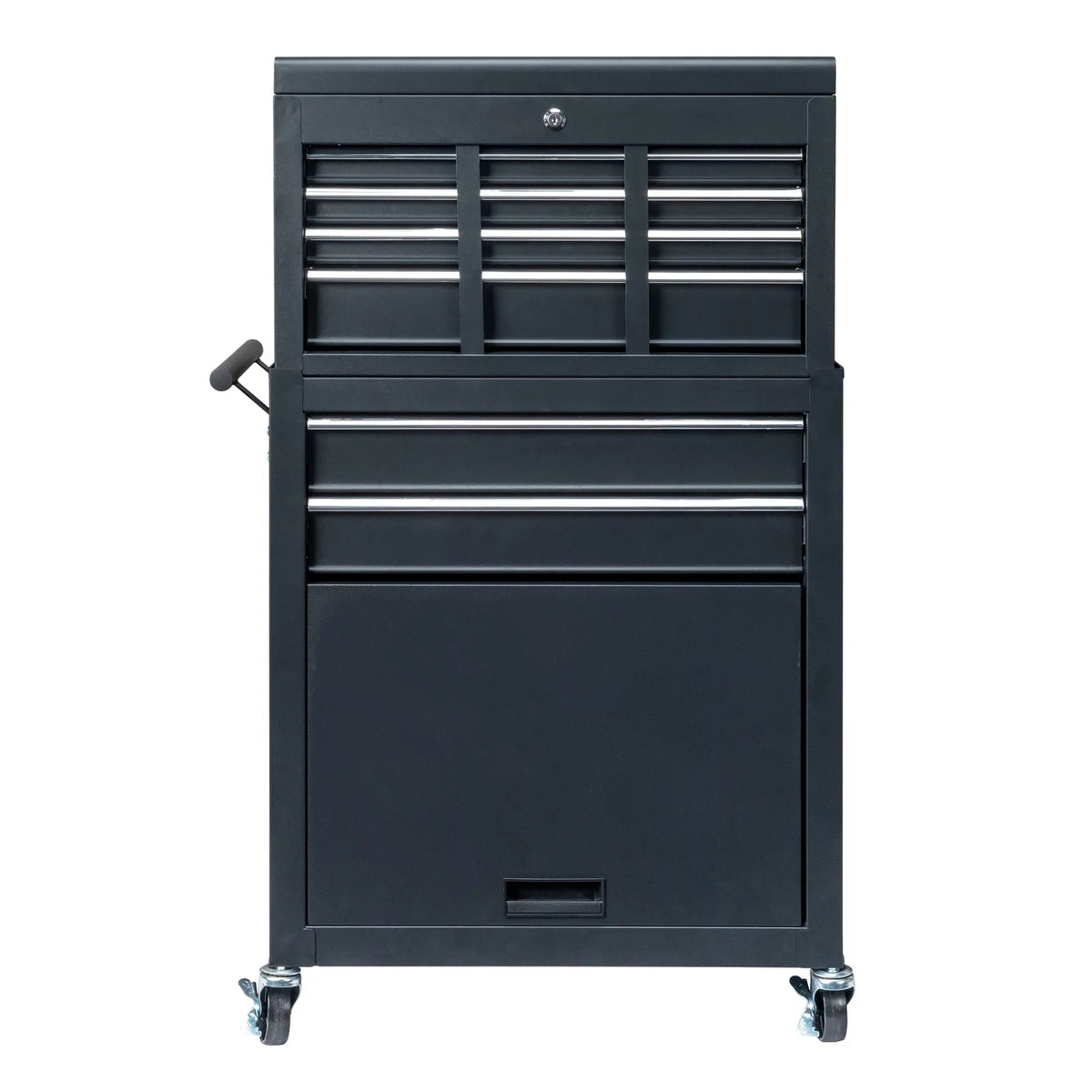 2 in 1 Rolling Tool Chest Storage Cabinet with 6 Drawers G93124