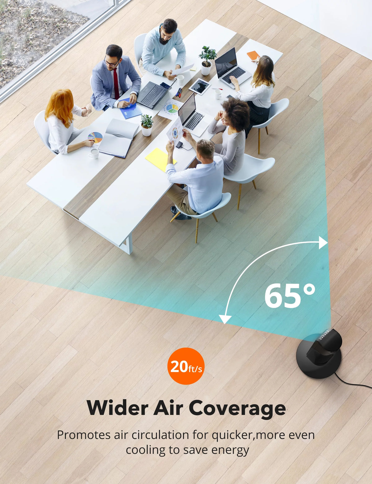 Oscillating Tower Fan with Remote K61110