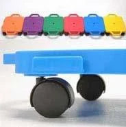 Green Caster Board Set of 6 M867