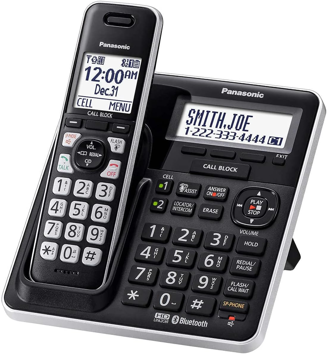 Expandable Cordless Phone System with 5 Handsets R629245