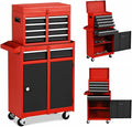5 Drawer Rolling Tool Chest Cabinet with Wheels and Locking System I96335