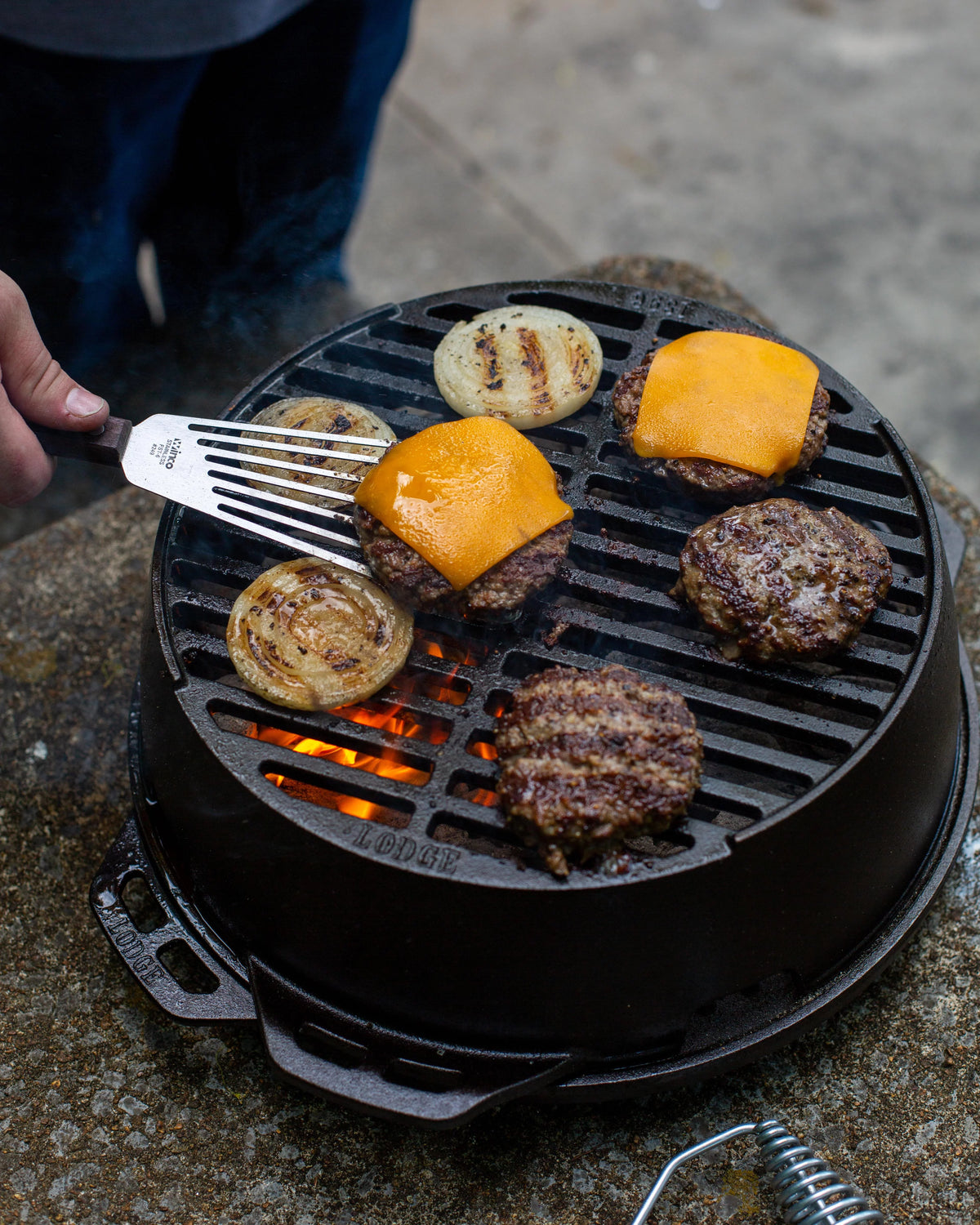 Cast Iron Round Grill D5244