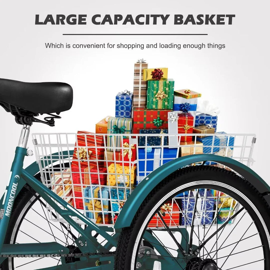 24 Inch 1 Speed Adult Tricycle B82955