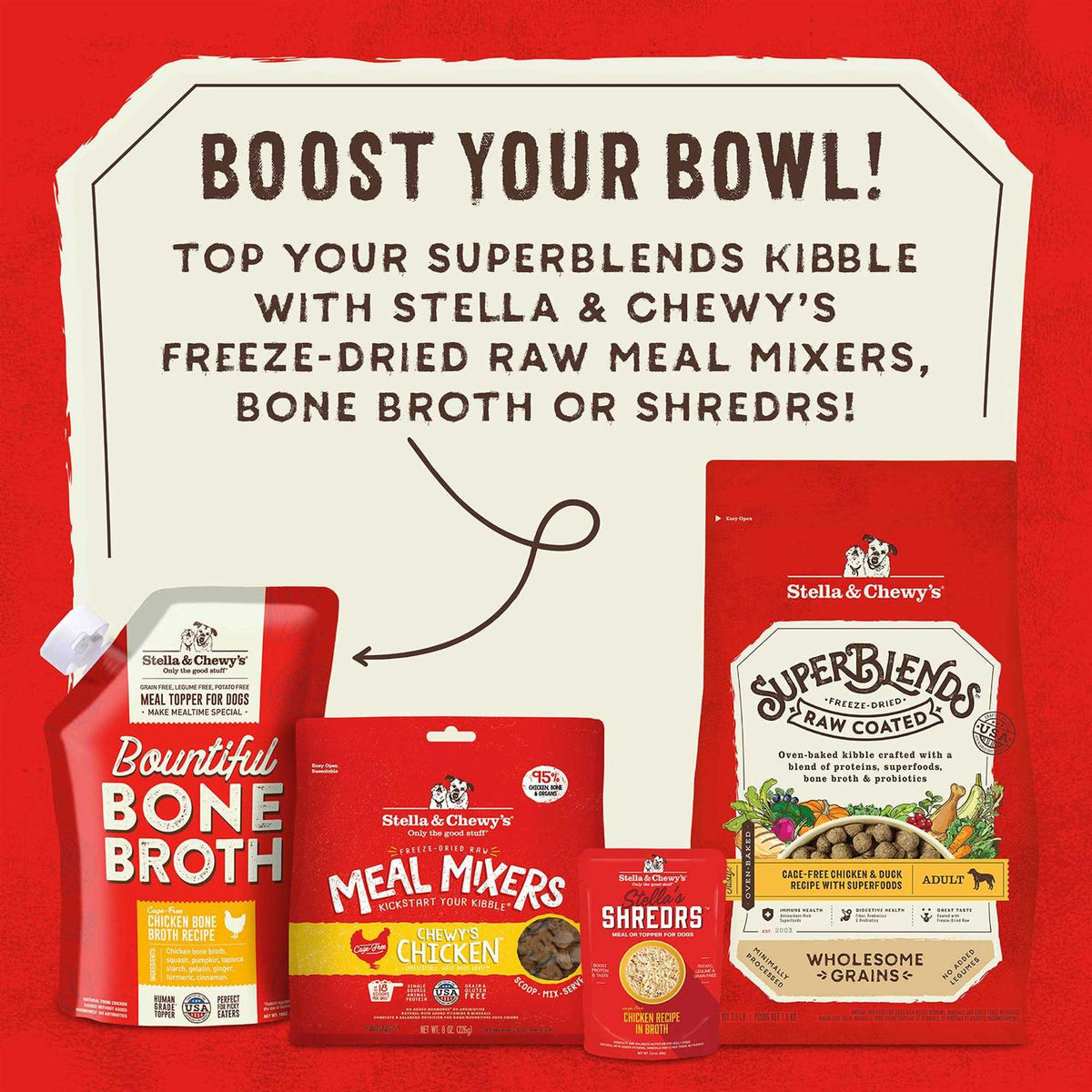 Cage Free Chicken & Duck Recipe with Superfoods S5620