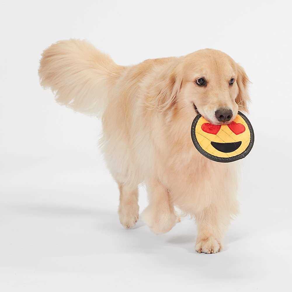 Heart Eyes Emoji Dog Toy N104