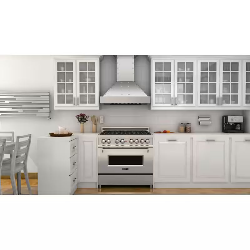 36 in. 700 CFM Wall Mount Range Hood Stainless Steel N98320