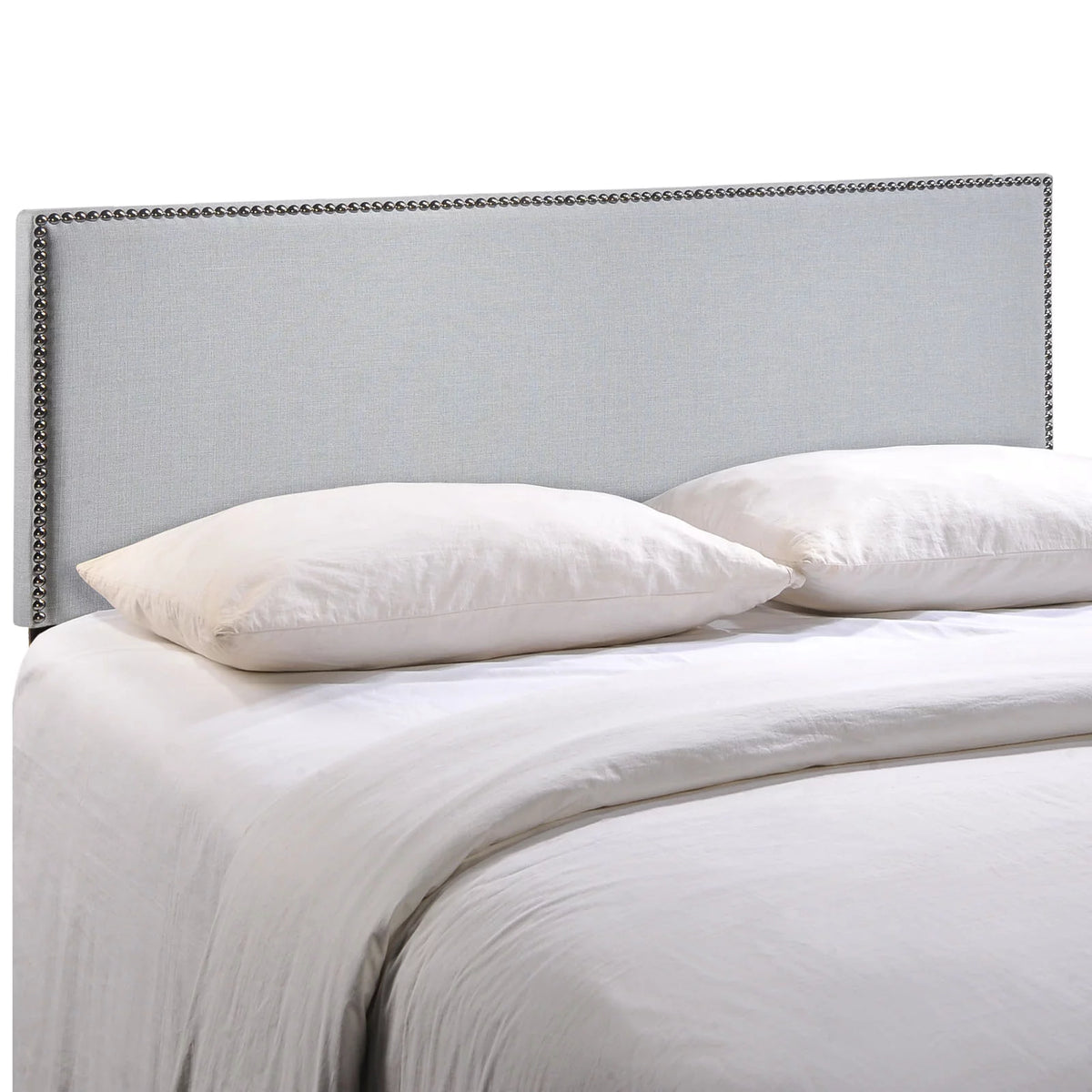 Grey Fabric Upholstered Headboard G853