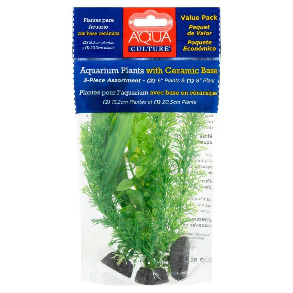 Aquarium Plants 3 Count J4504
